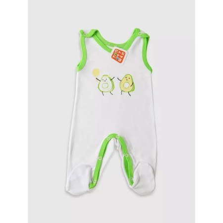 Sliders with buttons for the diapers of the Avocado topics, height 56 ​​cm