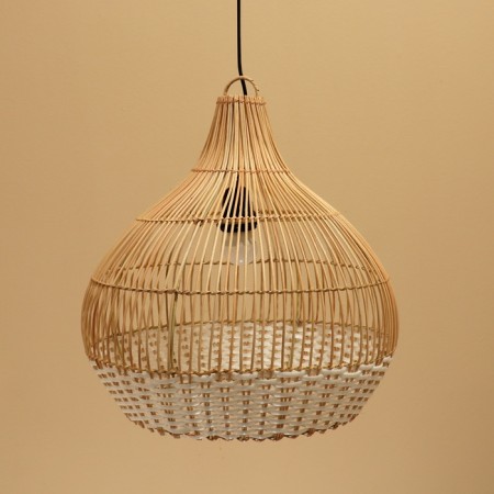 Ceiling Lamp from the rattan "Lukman" 1x120W, E27, 40x40x40 cm-2