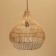 Ceiling Lamp from the rattan "Lukman" 1x120W, E27, 40x40x40 cm