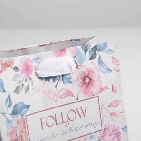 Square Gift Craft Package, Follow Your Dreams, 14 x 14 x 9 cm-3