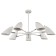 Caustra Freya Fr5852-CL-07-W AIDA, 731x731x450 mm, E14, 7x40W, white color