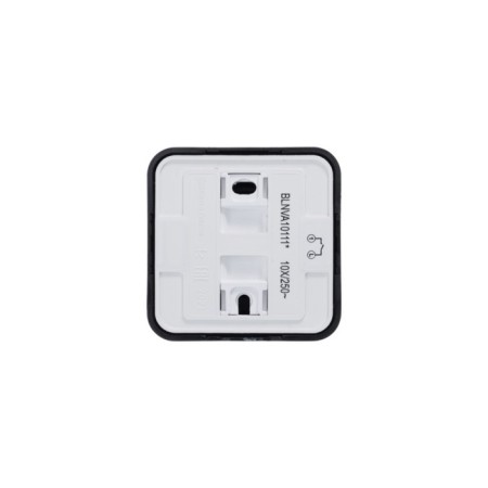 SE BLANCA switch, 10 A, 1 key, IP20, overhead, backlight, anthracite, Blnva101116-4