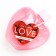 Love shower gel, 430 ml, aroma of berry cheesecake, pure happiness