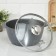 Set of dishes No. 1 granite, 3 objects: pan D = 26 cm, bucket 1.7 l, pot 5 l, covers, anti -stick coating