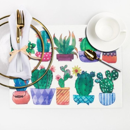 Napkin on the table "Cacti" 29*40 cm