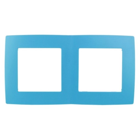 The frame for the circuit breaker for 2 posts, era12, blue