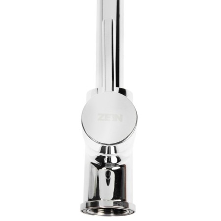 Kitchen mixer Zein ZC-011, with output for drinking water, brass, chrome-5