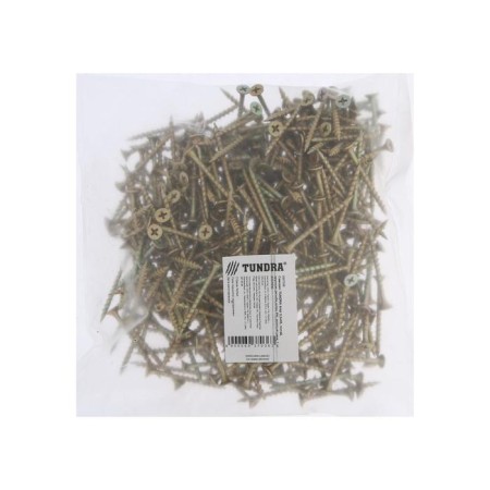Self -cutting 3.5x45 mm tundra Premium, Secure, Large thread, pH slot, yellow zinc, 1 kg-1