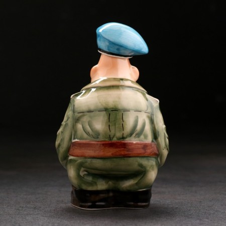 Porcelain Set: Snar "Dembel Airborne Forces", 0.5 l + 3 glasses, sleeve-8