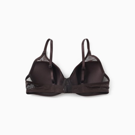 Women's bra, chocolate-brown color, size 80a-2