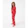 New Year. Pajama Children's KAFTAN "Happy New Year" R.28 (86-92)