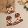Schildik decorative for a gift of "Cozy Happiness", 5.1 x 9.2 cm, New Year