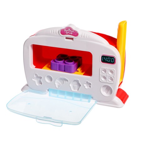 Set for playing with plasticine "oven", light and sound effects-11