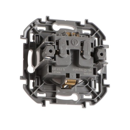 LEGRAND Inspiria socket, 2 K+ 3, 16 A, 250 V, Anthracite-1