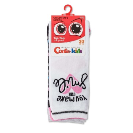 Noski children's cotton CONTE KIDS TIP-Top, size 20, Assorted color, 3 pairs-4