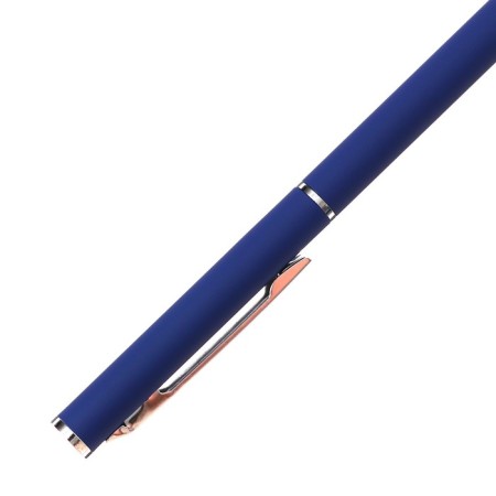 SHOULD SPECTENT, 0.7 mm, BrunovisConti Palermo, Blue rod, metal case Soft Touch Dark blue, in case-3