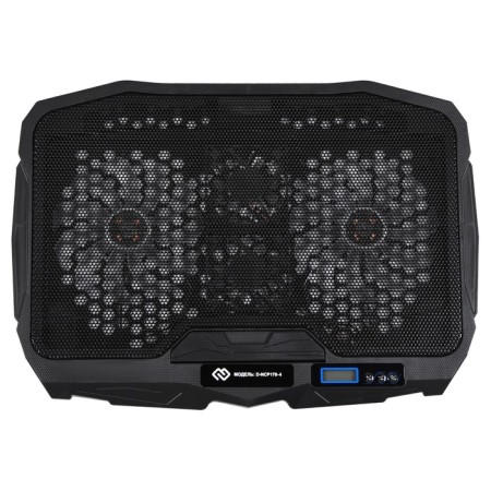 Digma d-ncp170-4 laptop stand 390x280x28mm 2xusb 4x 70/125mmfan 750g black-1