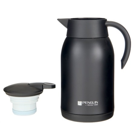 Thermos-coffeery "Lavit", 1 l, retains heat 20 hours, 12 x 21 cm, black-2
