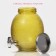 Dispenter for drinks Glass "Fresh", 4 l, 21 × 16 × 24 cm, yellow color