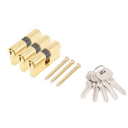 The cylinder mechanism "Allur" 3 cylinders a 70bp, brass color, 5 cells-1