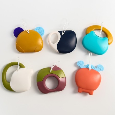Set of rattles "Morning", 6 pcs., In gift packaging-3
