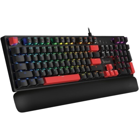 Keyboard A4Tech Bloody S515R Mechanical Black USB For Gamer LED (Swiming Summer 106689-1