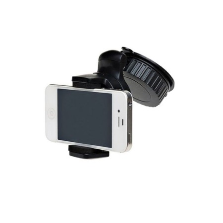 Phone holder, sliding, 42-62 mm, on the windshield