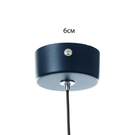 Suspension lamp "Regent" LED 5W 4000K Blue 3.3x3.3x30-130cm-5