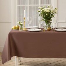 COZY 150*180 +/- 3cm tablecloth tablecloth, coffee, pl. 192 g/m2, hl with VGMO