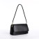 Women's bag on a valve, 24x13x8 cm, black color