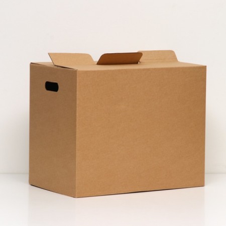 Box for moving, brown, 50 x 31 x 40 cm