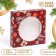 Gift box team with the window "Mandarins and gifts", 11.5 x 11.5 x 3 cm