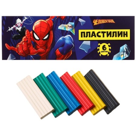 Plasticine 6 colors 90 g "Spider-Man"-6