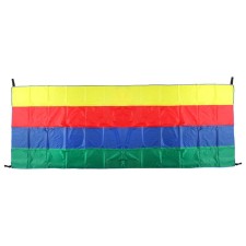 Corridor parachute, 4x1.5 m, colorful color