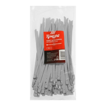 Tundra stainless steel screed, 4.6x150 mm, 100 pcs.-1
