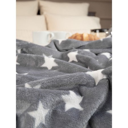 Texrepublic blanket, size 140x200 cm, gray color-8