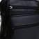 Male bag on lightning, long belt, black color