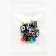 Set for playing bones, 8 chips 2.5 x 1.5 x 1.5 cm, 2 cubes 1.5 x 1.5 cm