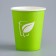 Paper glass "Green Logo" for hot drinks, 250 ml, diameter 80 mm