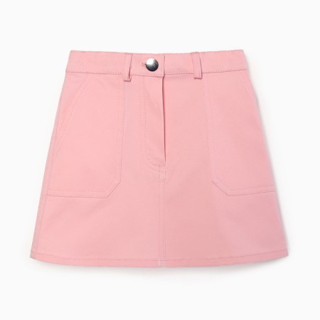 Denim skirt KAFTAN p. 34 (122-128 cm), pink-5