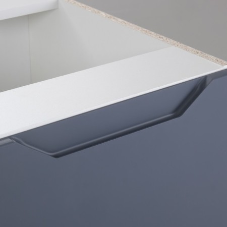 Floor cabinet 400 Helga, 400x500x824, white/Marengo software MDF-3
