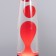 Lava-lamp "Rocket" 1x30W E14-R39 (wax) red 8x8x34cm