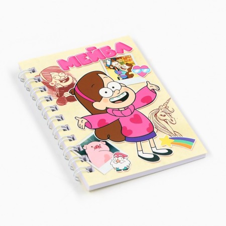 Set of notebooks A7 28l 4 pcs, gravity farz-4