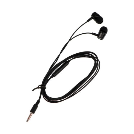 Headphones Krutoff HF-J69, vacuum, microphone, 106 dB, 16 Ohm, 3.5 mm, 1 m, box, black-1