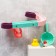 Toy Water Hill for playing a bathroom, designer, set on suction cups "Wide -on Mini"