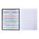 Subject notebook, 48 sheets, ruler, literature Erichkrause "Chubrik", plastic cover silk-screen cover, Blok Offset 100%, information block