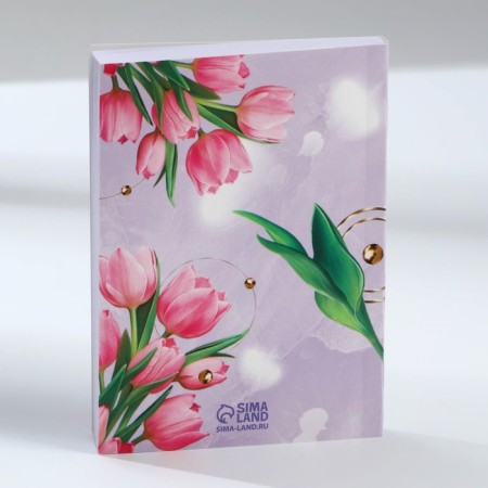 Gift set: thermostat, A6 diary, 120 l., Keychain, pen "Burn with happiness"-5