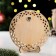 Souvenir plate "Happy New Year!", Lamination, d = 130mm