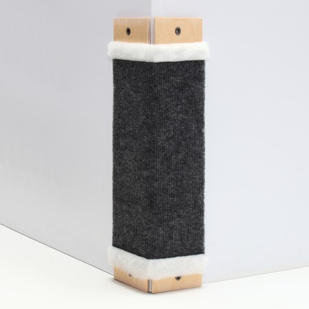 Clawing Clair, carpet with fur, 45 x 20 cm