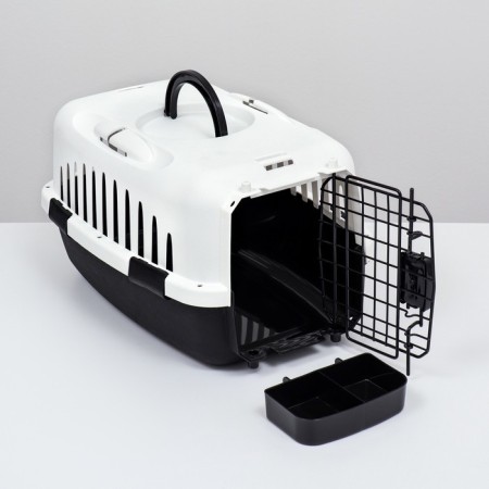 Carriage for animals, black and white-7